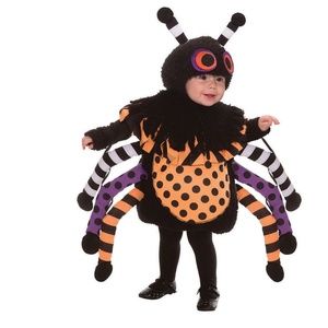 Toddler Spider halloween costume Size 2T